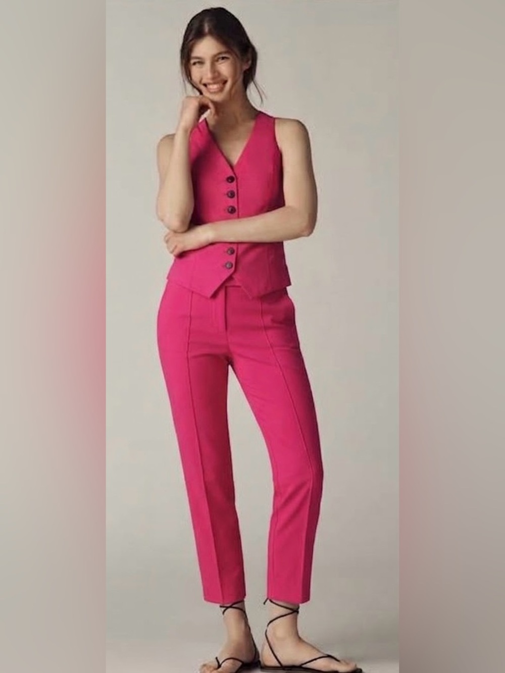 Elizabeth & James Raspberry Skinny Dress Pants - Size 2